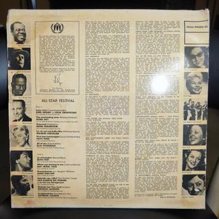 All Star Festival Vinilo, LP, Compilation, Mono