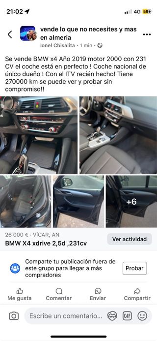 BMW X4 2019