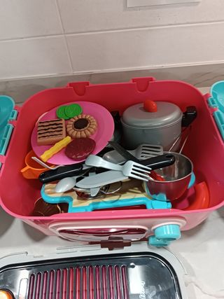 Cocinita infantil con luz y sonido