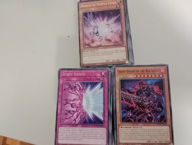 Lote de cartas Yugioh