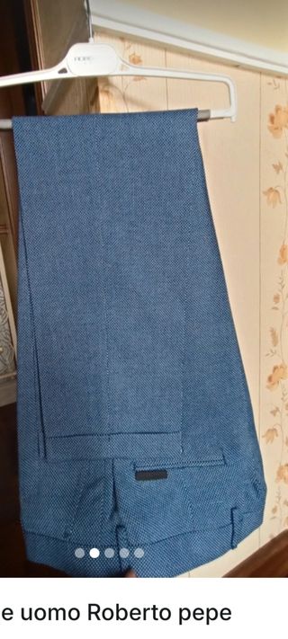 Pantaloni Uomo Roberto Pepe - Blu