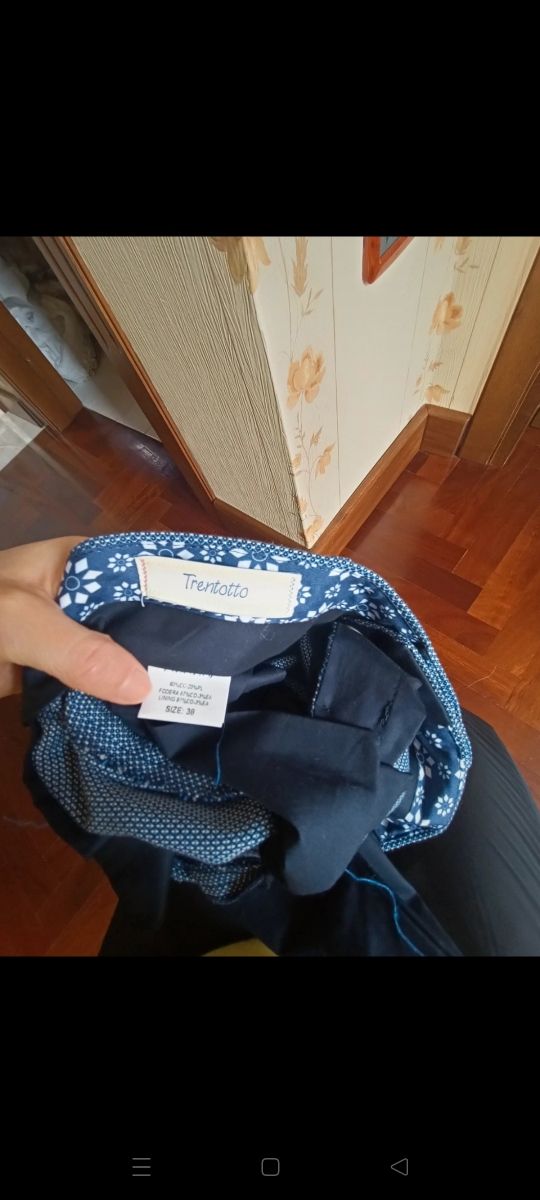 Pantaloni Uomo Roberto Pepe - Blu