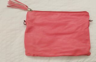 Bolso bandolera coral