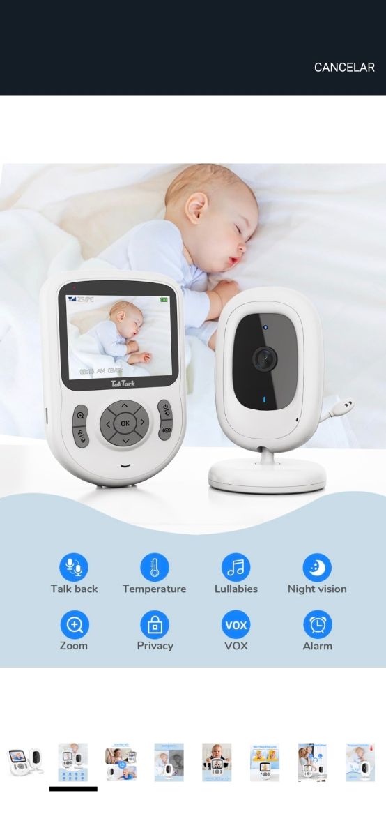 Monitor bebé vigila bebé