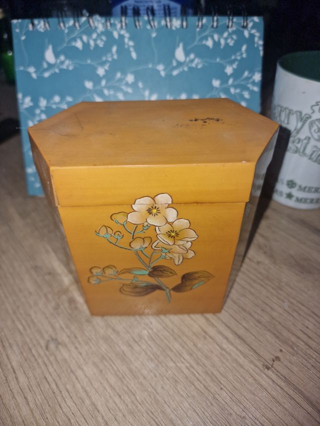 Caja de te antigua 1910 japon