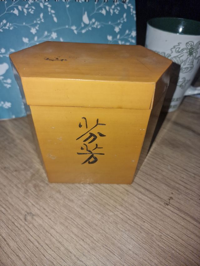 Caja de te antigua 1910 japon