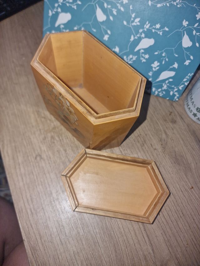 Caja de te antigua 1910 japon