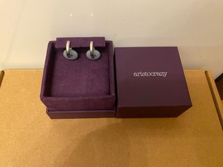 Pendientes Aristocrazy Plata Angelita Azul