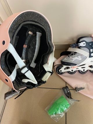 Patines Oxelo + Casco: Talla S