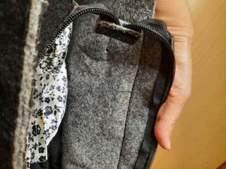 Borsa in lanacotta nera