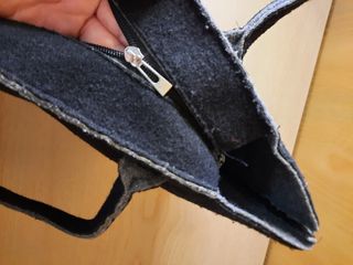 Borsa in lanacotta nera