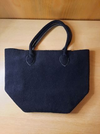 Borsa in lanacotta nera
