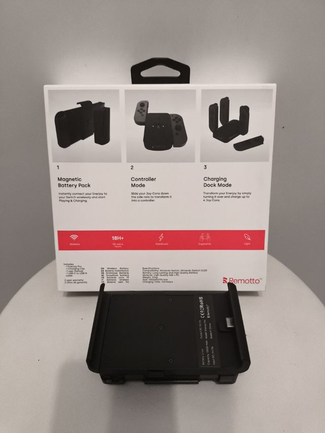 Nintendo Remotto Enerjoy Pro - Batería Switch