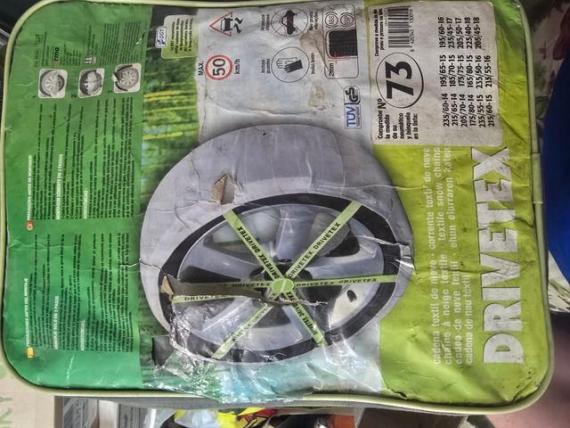 Cadenas nieve textiles Drivetex