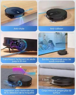 Robot aspirador Enboya D60 Wifi
