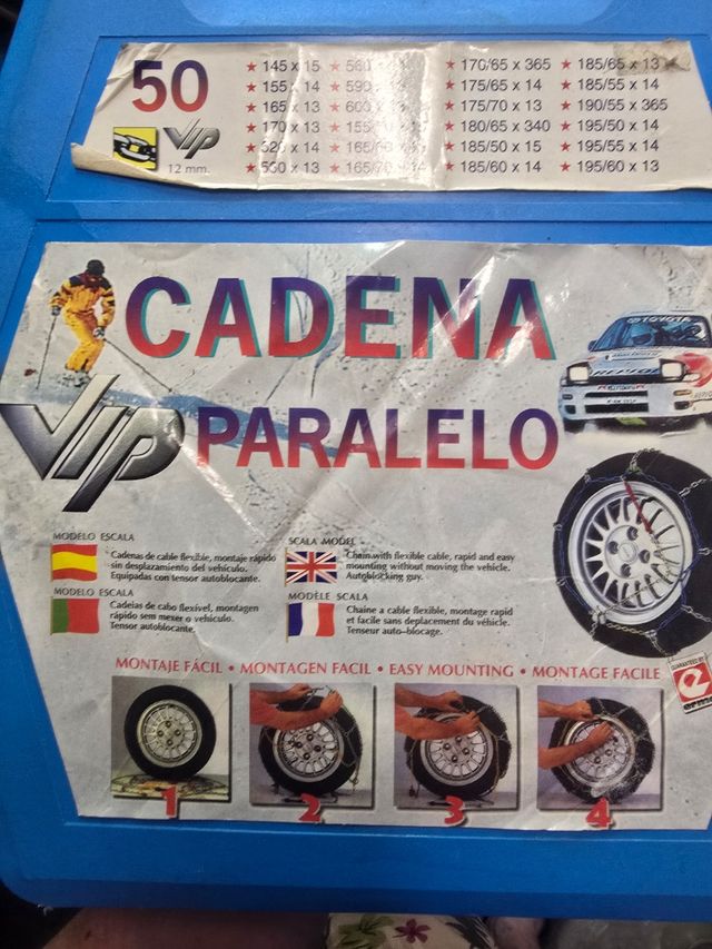 Cadenas nieve coche VP 50