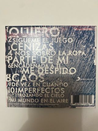 CD Malú - Caos (Pop Rock Nacional)