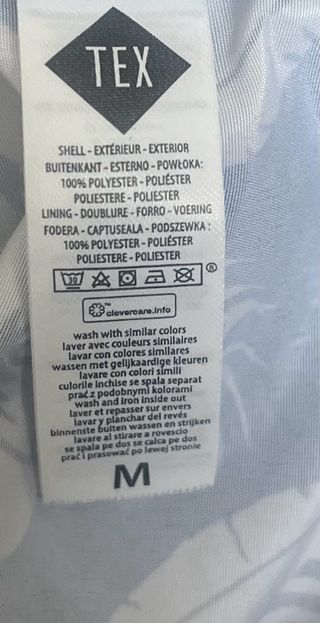 Bañador hombre M - Flores azules