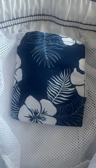 Bañador hombre M - Flores azules