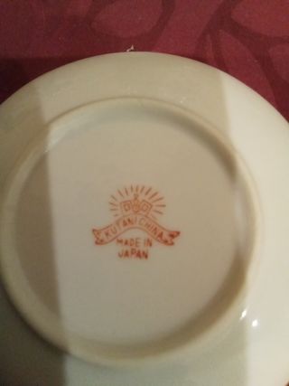 Juego café porcelana fina