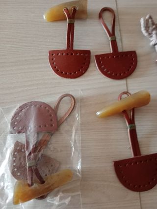 Chiusure a Olivetta in Pelle - 9pz