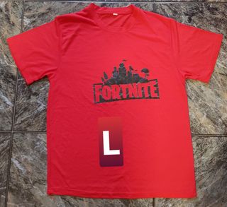 Camiseta Fortnite L roja