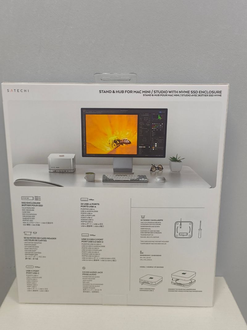 Soporte SATECHI Mac Mini + Hub afbeelding 5