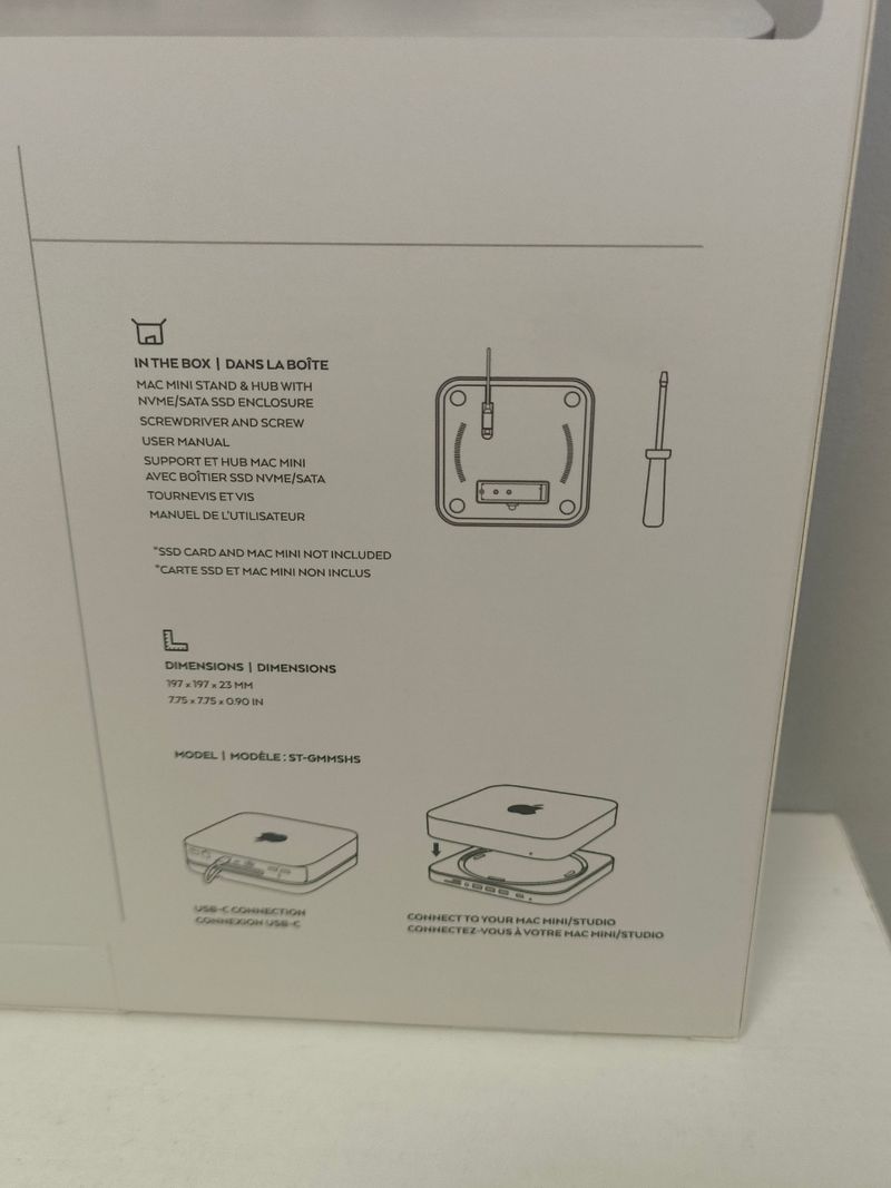 Soporte SATECHI Mac Mini + Hub afbeelding 6