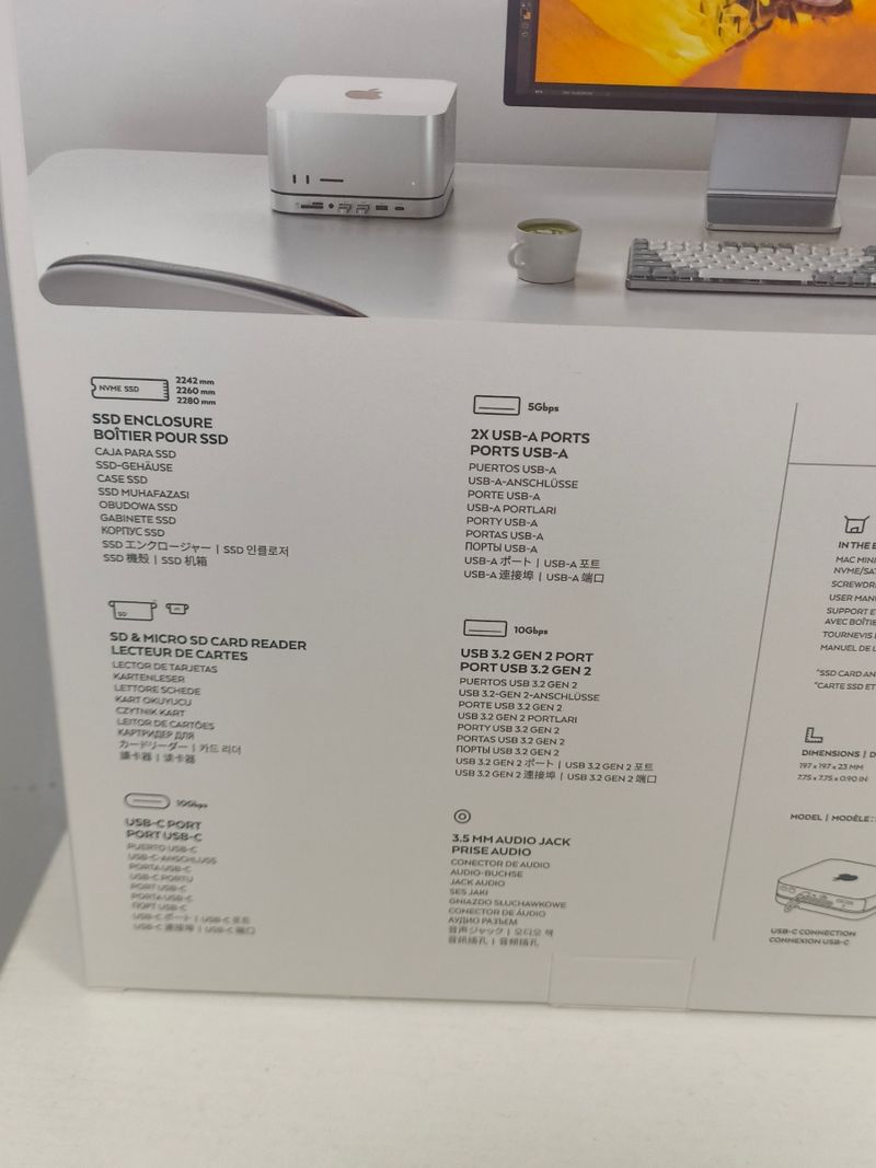Soporte SATECHI Mac Mini + Hub afbeelding 7
