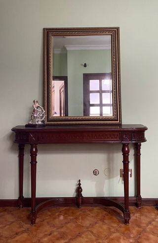 Cómoda espejo antiguo - Madera