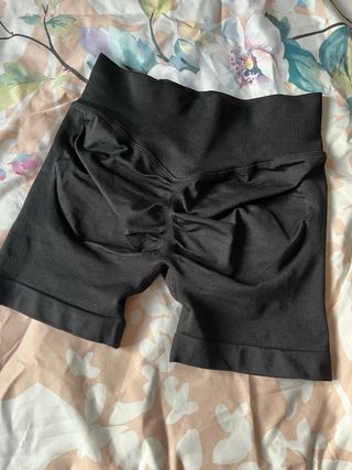 Shorts deportivos negros - push up