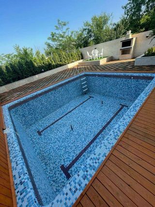 Chapado gresite piscina