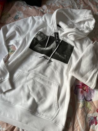 Sudadera blanca pray - Talla m