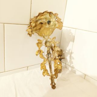 Aplique bronce modernista