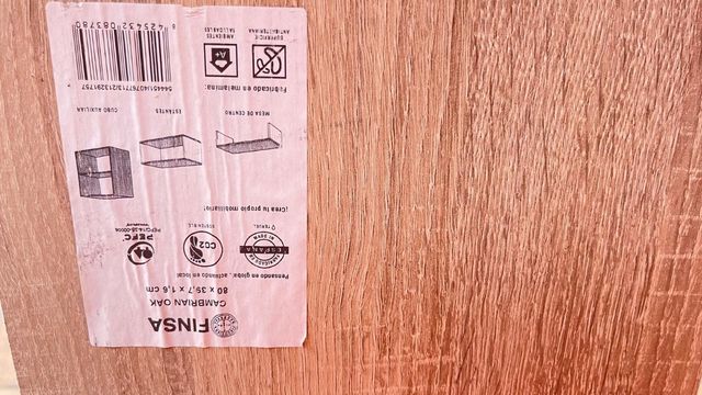 Tabla madera Finsa 80x26.5cm