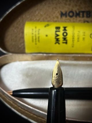 Full Set Pluma y Boligrafo Montblanc Vintage