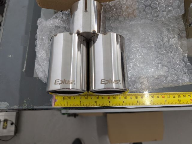 2 Puntas escape acero inoxidable Epıcu