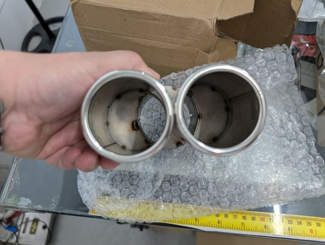 2 Puntas escape acero inoxidable Epıcu