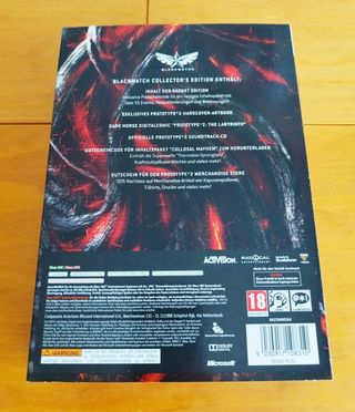 Prototype 2 Blackwatch Collector's Edition Xbox360