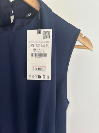 Mono Zara azul - Talla XS Nuevo