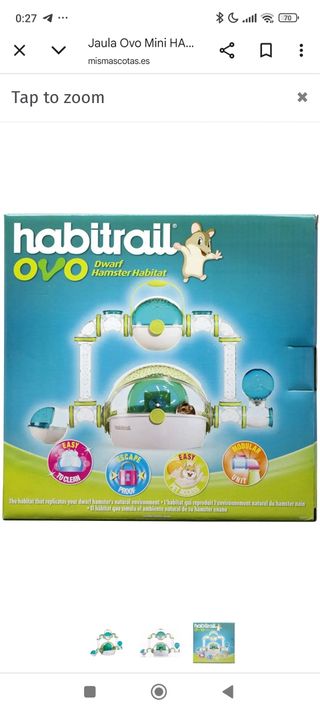 Habitrail Ovo Jaula Hamster