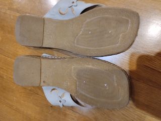 Sandalias COSDAM piel beige nº37