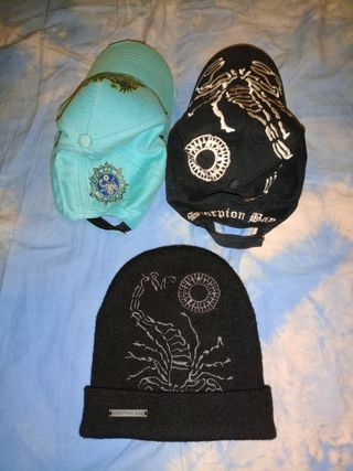 Cappelli Scorpion Bay - 2 cappellini + berretto