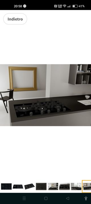 Piano cottura a gas Whirlpool GOWL958/NB