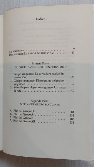 Los grupos sanguíneos y la alimentación