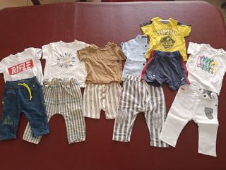 Set Abiti bimbo 9-12 mesi estivo 