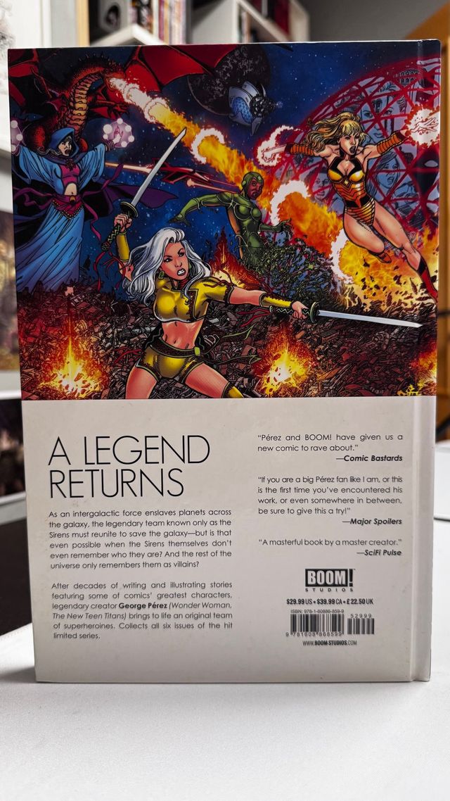 George Perez’s Sirens Deluxe HC
