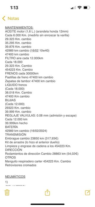 Honda CB250 - Moto clásica