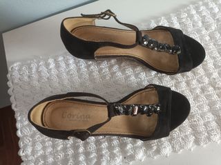Sandalias Corina negras