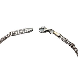 pulsera oro 18k con piedra con circonita